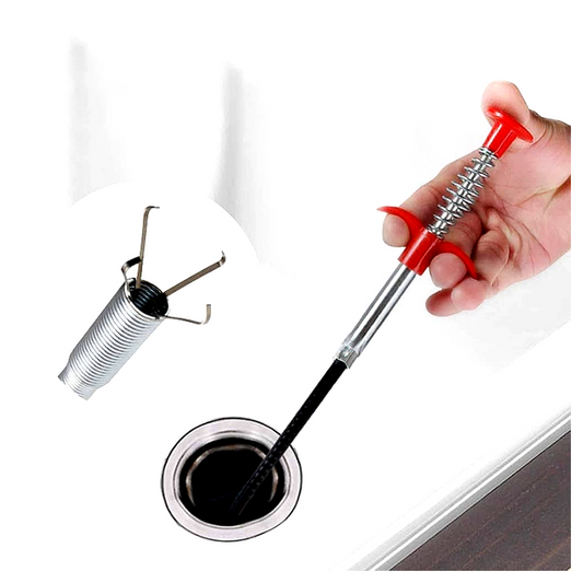 Probsoo™ Smart Sink Snake – Fix Choked Drains Without a Plumber!