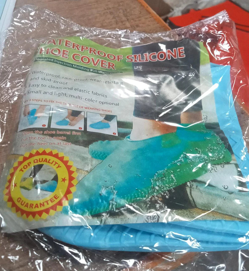 Reusable Waterproof Silicone Shoe Covers – Anti-Skid Protector