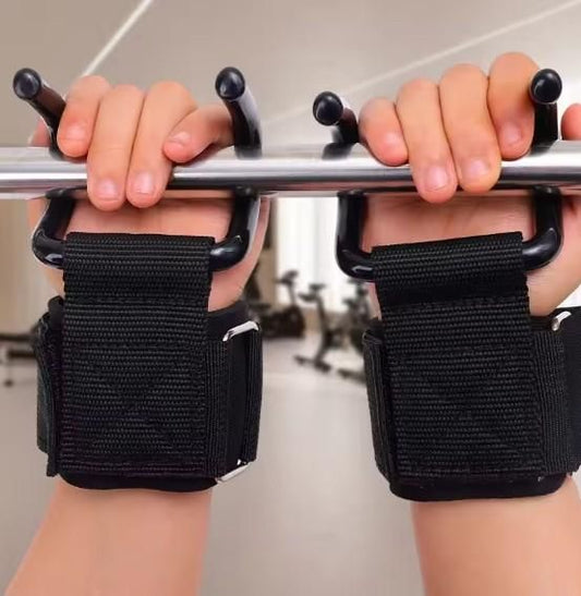 Weight Lifting Rod Hooks Wrist