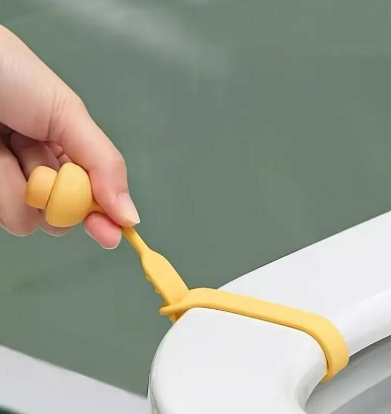 Silicone Toilet Seat Lifter (Pack of 4)