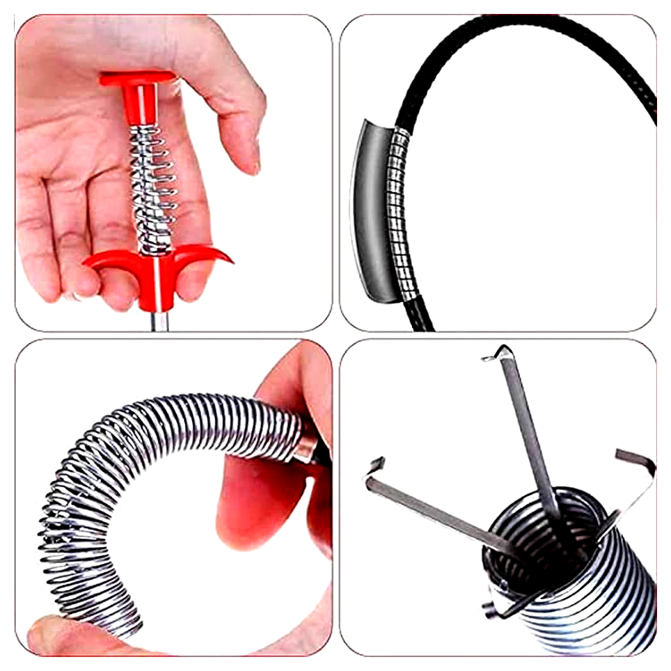 Probsoo™ Smart Sink Snake – Fix Choked Drains Without a Plumber!