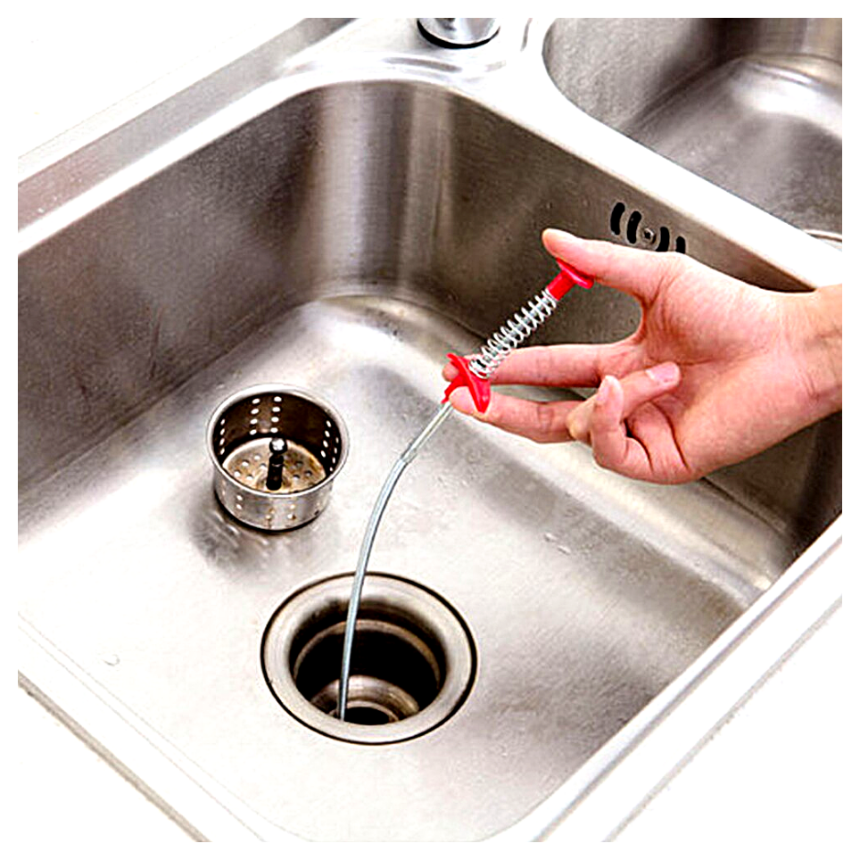 Probsoo™ Smart Sink Snake – Fix Choked Drains Without a Plumber!