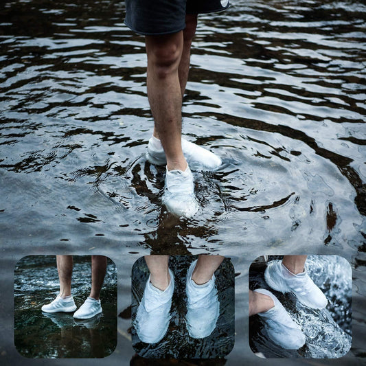 Reusable Waterproof Silicone Shoe Covers – Anti-Skid Protector